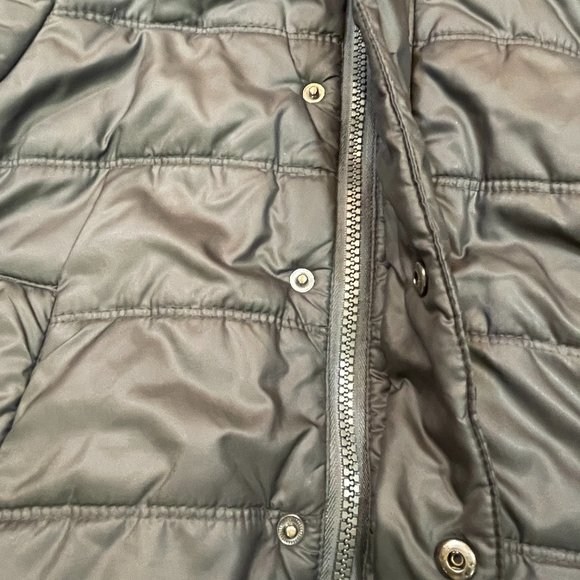 Boys Calvin Klein Puffer Jacket with Removable Hood - Picture 7 of 9